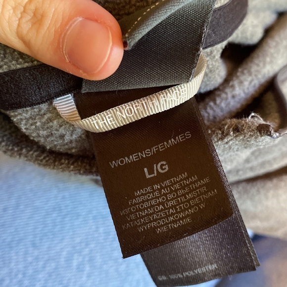 North face quarter zip fleece SIZE LARGE - Picture 3 of 4